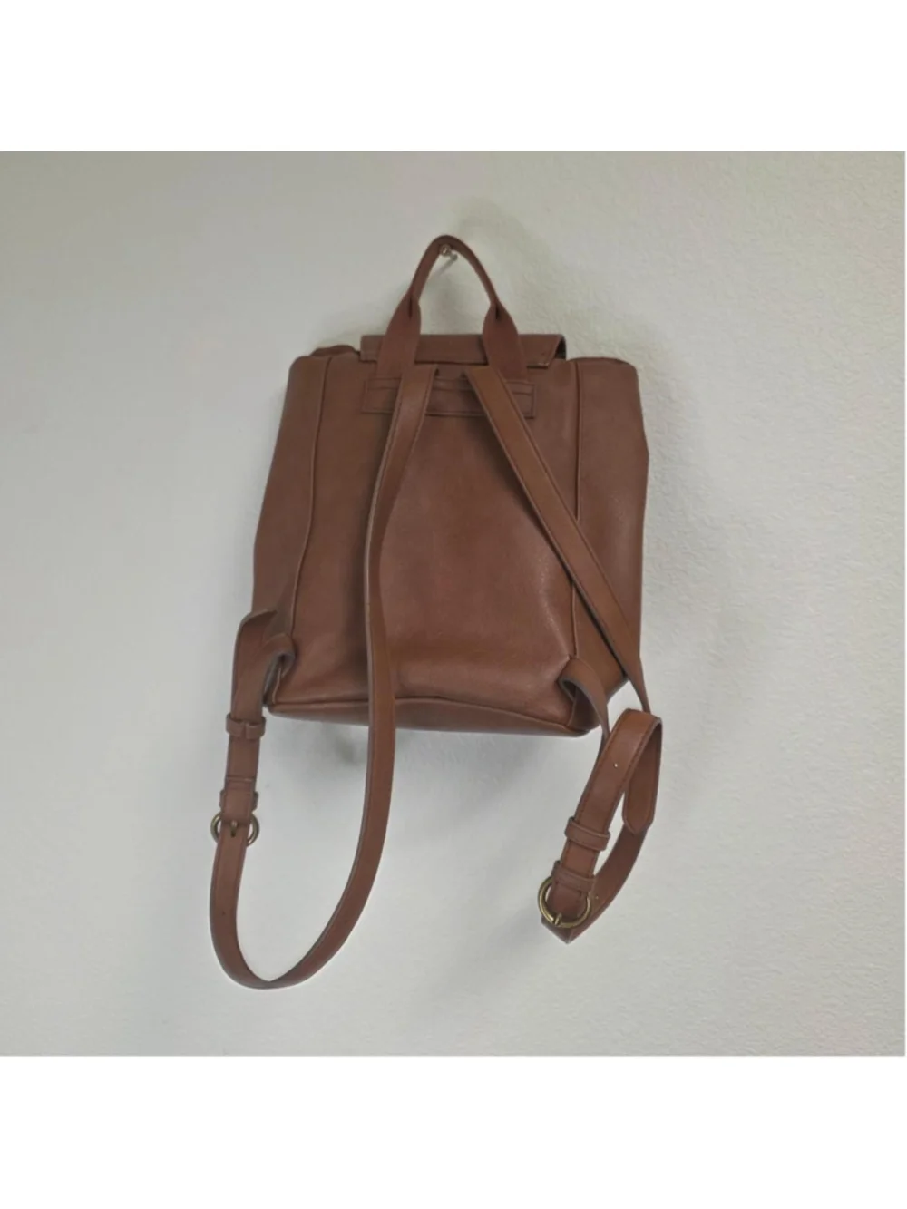 Universal Thread brown leather backpack #universalthread #leather